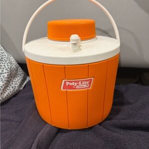 Coleman Poly-Lite Orange Water Jug